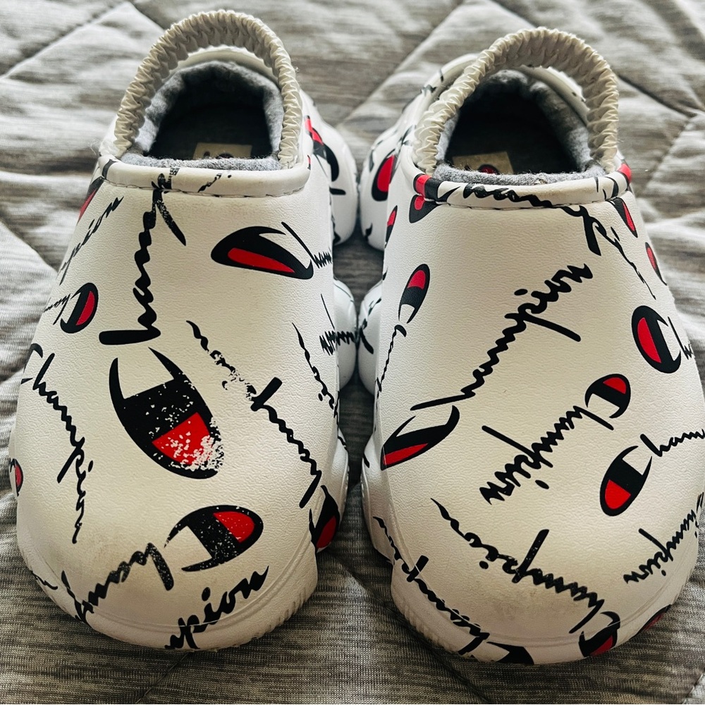 Toddler Slip-On Champion-Super Mellow Warped Sandals With strap Size 07